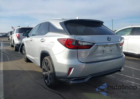 2016 Lexus Rx 450H z USA, uszkodzony, nr VIN 2T2BGMCA3GC006483